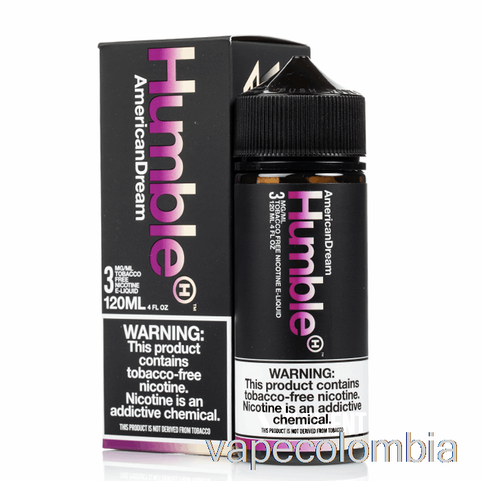 Vape Desechable Sueño Americano - Humilde Jugo Co. - 120ml 3mg